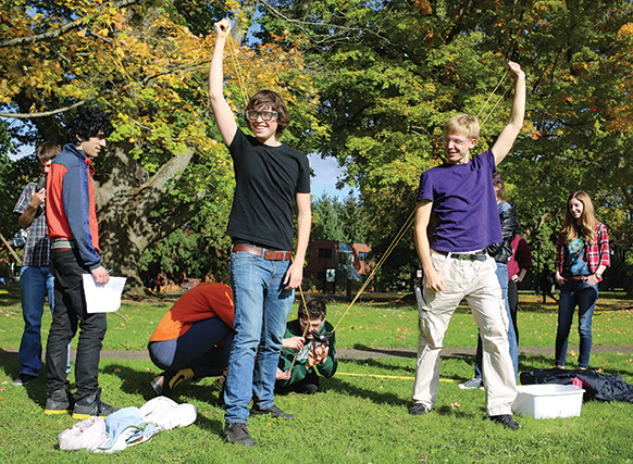 Cracking Eggs with Physics Majors